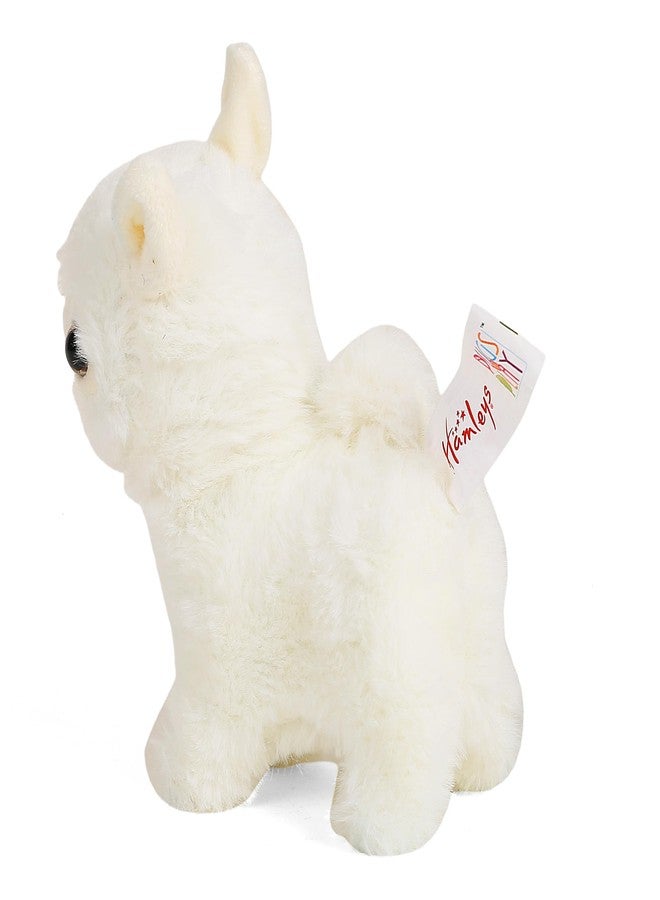 Hamleys Pugs & Play Paris The Walking Lama, Walking & Talking Soft Toy, 3Y+, White | Safe & Gift-Friendly - Image 5